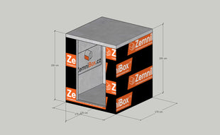 ZemniBox Ploché MINI – Betonový sklep 170 × 170 × 200 cm