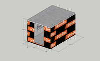 ZemniBox Ploché XL 240 × 350 × 200 cm