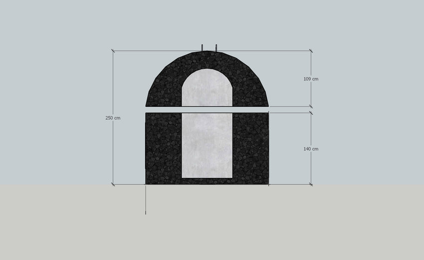 ZemniBox MINI – Betonový sklep 300 × 240 × 250 cm