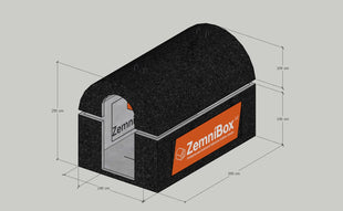 ZemniBox MAXI – Betonový sklep 400 × 255 × 250 cm